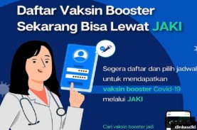 Jadwal Lokasi Vaksinasi Booster di Jakarta, Senin…