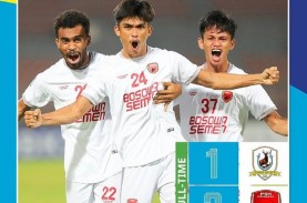 Hasil Piala AFC 2022: PSM Jinakkan 10 Pemain Tampines…