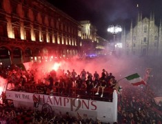 Bikin Ulah Saat Perayaan Scudetto, 4 Pemain AC Milan Kena Denda