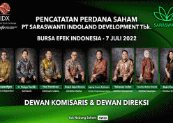 Baru IPO, Saham Saraswanti Indoland (SWID) Langsung Kena ARA
