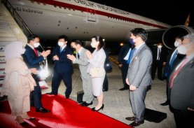 Kunjungi Jepang, Jokowi Tiba di Bandar Udara Haneda…