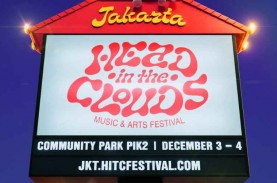 Festival Head In The Clouds Jakarta Digelar 3-4 Desember…