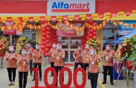 Alfamart AMRT Buka 600 Gerai Baru Sepanjang Semester I/2022