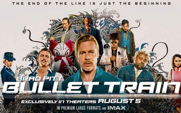Di Puncak Box Office, Ini Sinopsis Film Bullet Train yang Dibintangi Brad Pitt