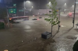 Foto-Foto Kota Seoul Dilanda Banjir Besar