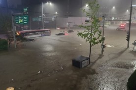 Seoul Banjir, 8 Orang Tewas dan 6 Lainnya Hilang