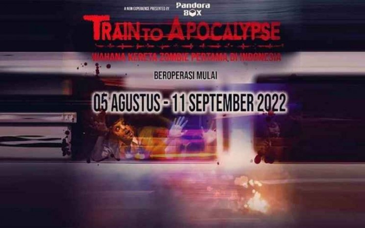 Wahana Baru 'Train to Apocalyse', Kejar-Kejaran dengan Zombie di LRT Jakarta