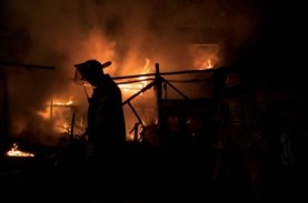 Kantor KPU Tana Tidung Kaltara Terbakar, Ruang Keuangan…