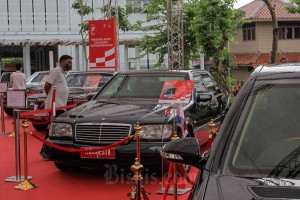 Mobil Kepresidenan Dari Tujuh Periode Presiden Dipajang di Gedung Sarinah