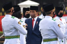 Jokowi Kukuhkan 68 Anggota Paskibraka 2022, Ini Daftar…
