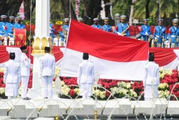 Anies Baswedan Kukuhkan Paskibraka DKI Jakarta Jelang HUT ke-77 RI