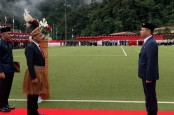 Menteri Bahlil Pimpin Upacara HUT ke-77 RI di Papua, Dihadiri Presdir Freeport