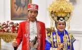 Dua Cucu Jokowi Ikut Upacara HUT ke-77 RI, Begini Penampilannya