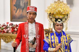 Dua Cucu Jokowi Ikut Upacara HUT ke-77 RI, Begini…