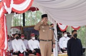 Kepala Otorita Gelar Upacara HUT ke-77 RI di IKN Nusantara