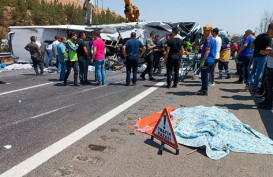 Turki: 2 Kecelakaan Maut Tewaskan 32 Orang dan 51 Luka-luka