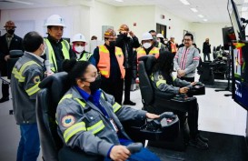 Jokowi Bangga SDM Indonesia Jadi Operator Alat Tambang 5G di Papua