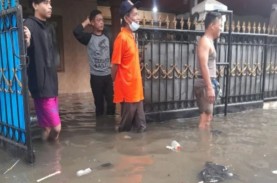 Diguyur Hujan, 6 Ruas Jalan di Jakarta Tergenang Banjir