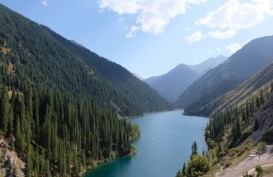 Mengintip Keindahan Danau Kolsay di Tenggara Kazakhstan