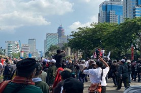 Demo di Patung Kuda Ricuh, Polisi Sebut PA-212 Terprovokasi