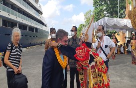 Bali Kedatangan Kapal Pesiar Pertama Sejak Pandemi