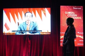 Jokowi Terima Penghargaan Global Citizen Award