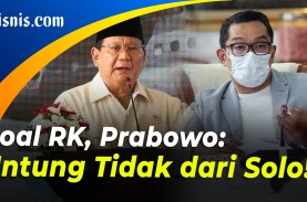 Prabowo Puji Sosok Ridwan Kamil, Kode Keras?