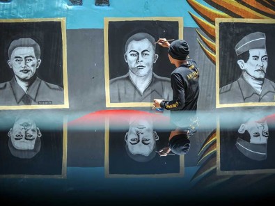 Mural Bertema G30SPKI di Jawa Barat Untuk Mengenalkan Pahlawan Revolusi
