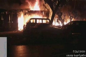 Polisi Buru Pelaku Pencurian Motor di Lokasi Kebakaran…