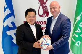 Bertemu Erick Thohir, Presiden Fifa Dukung Pengembangan…