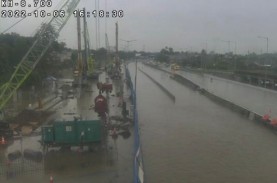 Jalan Tol BSD Kembali Banjir, PUPR Minta Pengelola…
