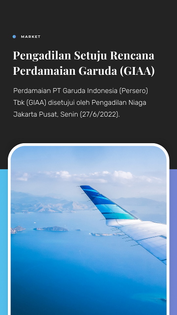 Pengadilan Setuju Rencana Perdamaian PKPU Garuda Indonesia GIAA