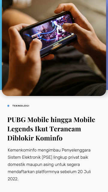 PUBG Mobile hingga Mobile Legends Ikut Terancam Diblokir Kominfo