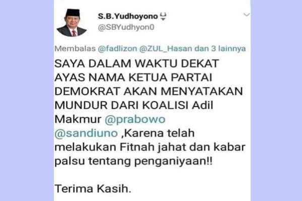 Fact Or Fake Demokrat Mundur Dari Koalisi Gara Gara Hoax Ratna Sarumpaet Kabar24 Bisnis Com